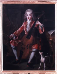 Portrait de Maximilien-Emmanuel, Chevalier de Bavière (1695-1747), fils de Maximilian II Emanuel, Électeur de Bavière et de sa maîtresse Agnes Le Louchier